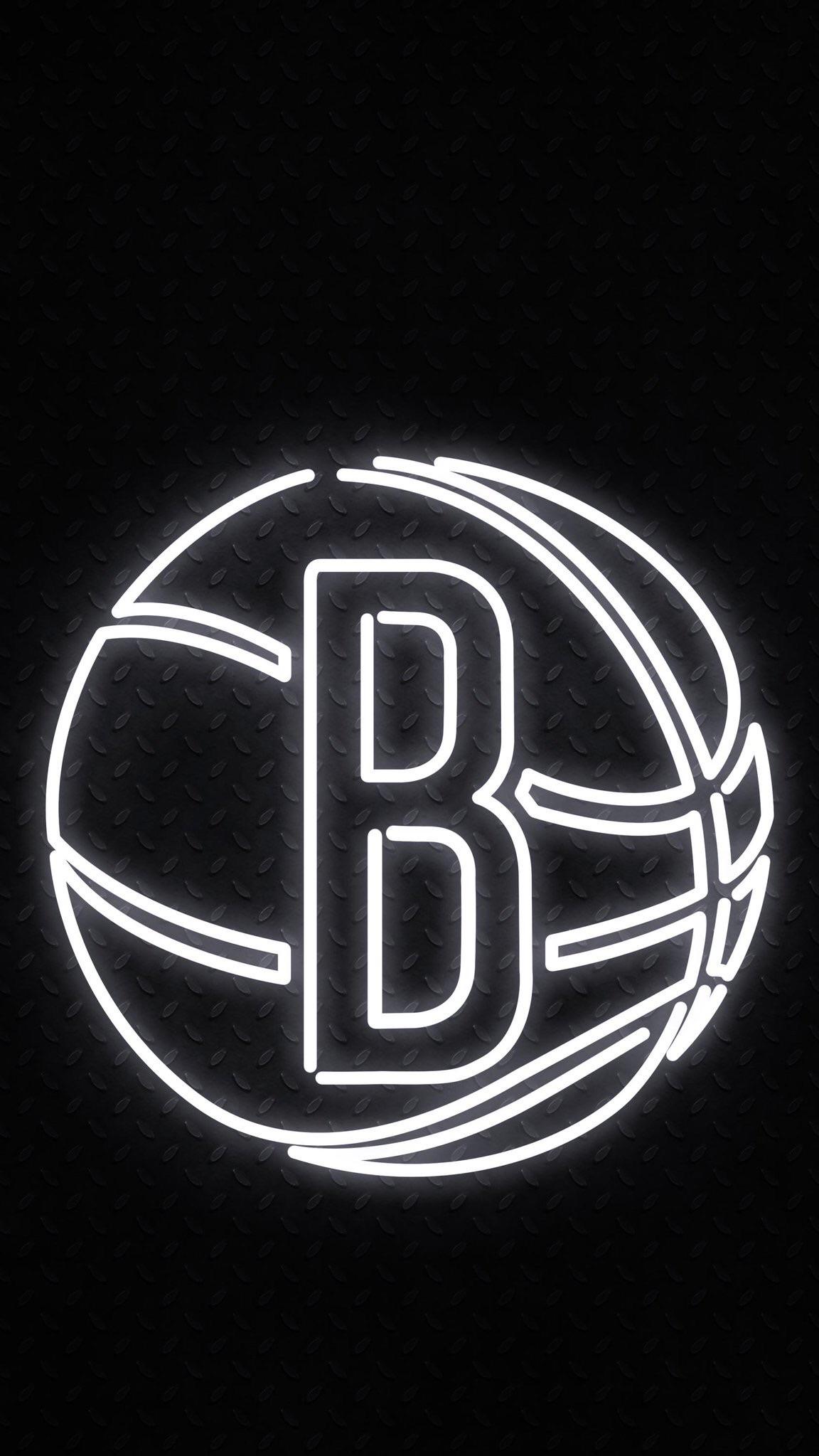 This awesome neon wallpaper of the Nets Logo by trxnton on