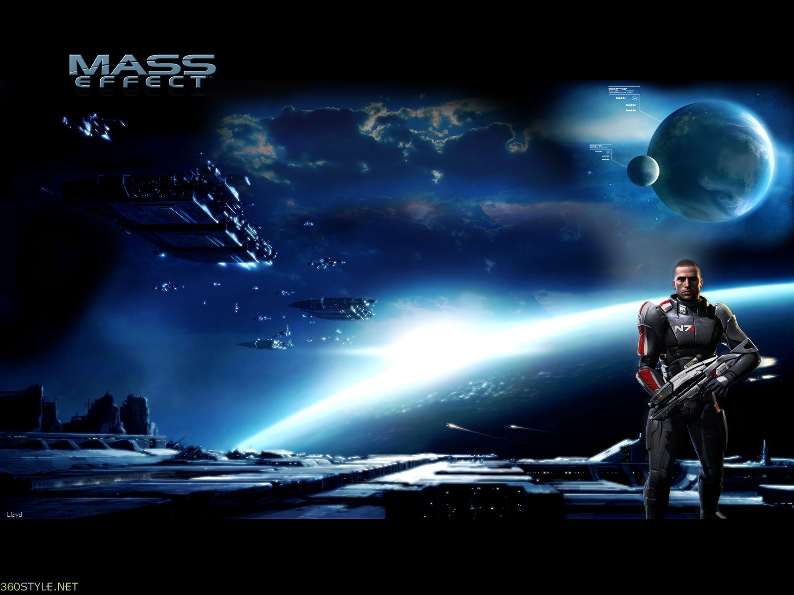 Lipby Sevenfold Mass Effect HD Wallpaper For