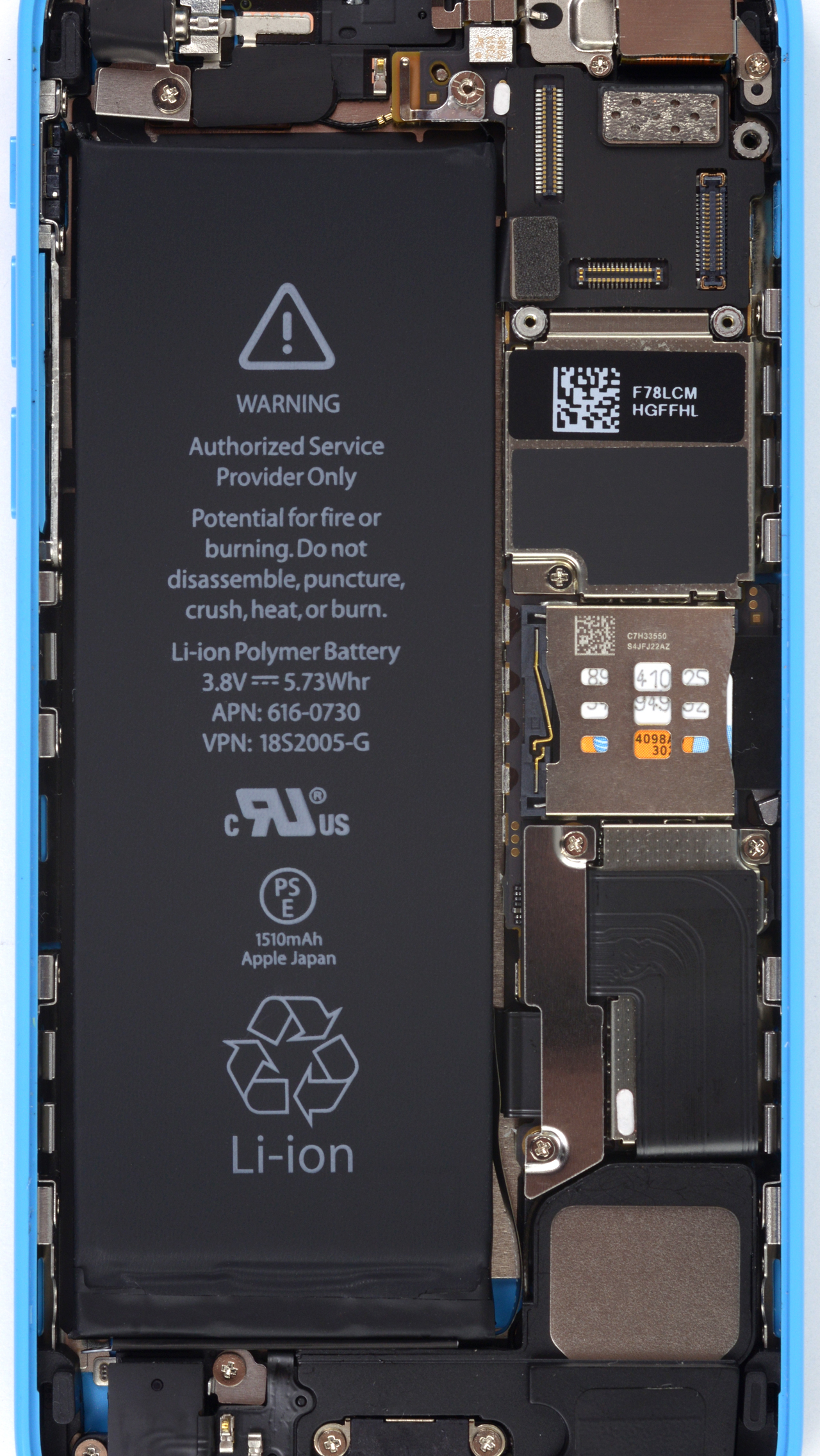 These iPhone 5s And 5c Internals Exposing Wallpaper