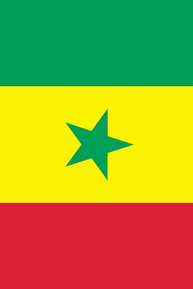 Senegal Flag iPhone Wallpaper HD