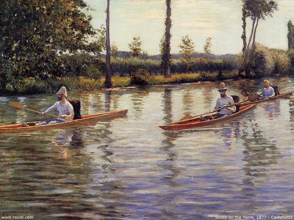 Impressionist Painting French Painter Gustave Caillebotte Oil