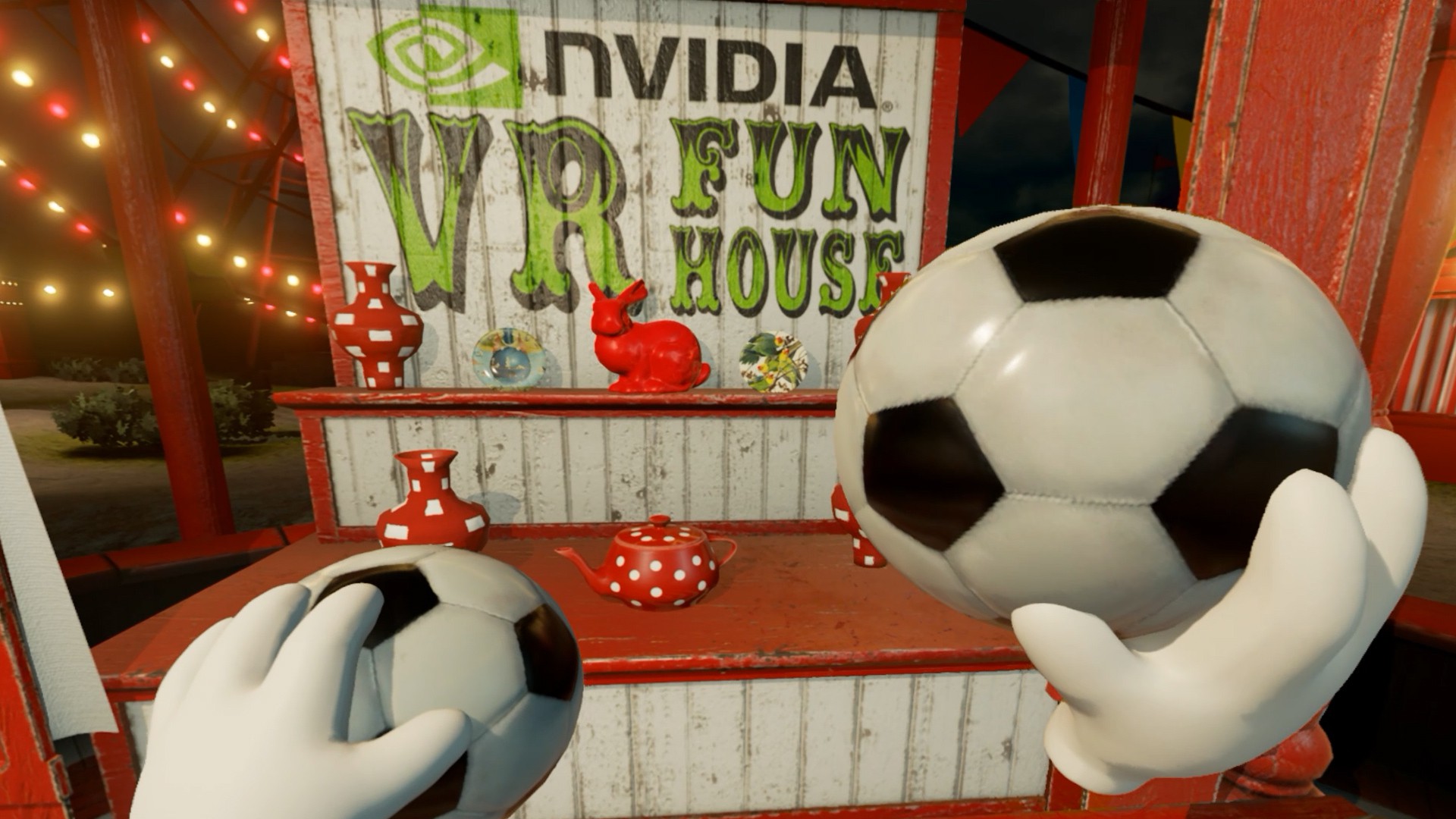 Nvidia S Vr Funhouse Is Proof That Good Physics Can Make Great
