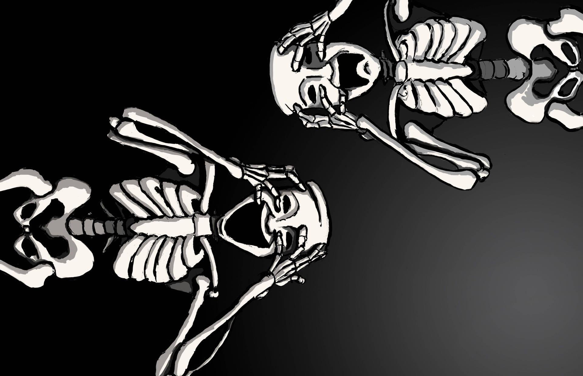 100] Skeleton Desktop Wallpapers