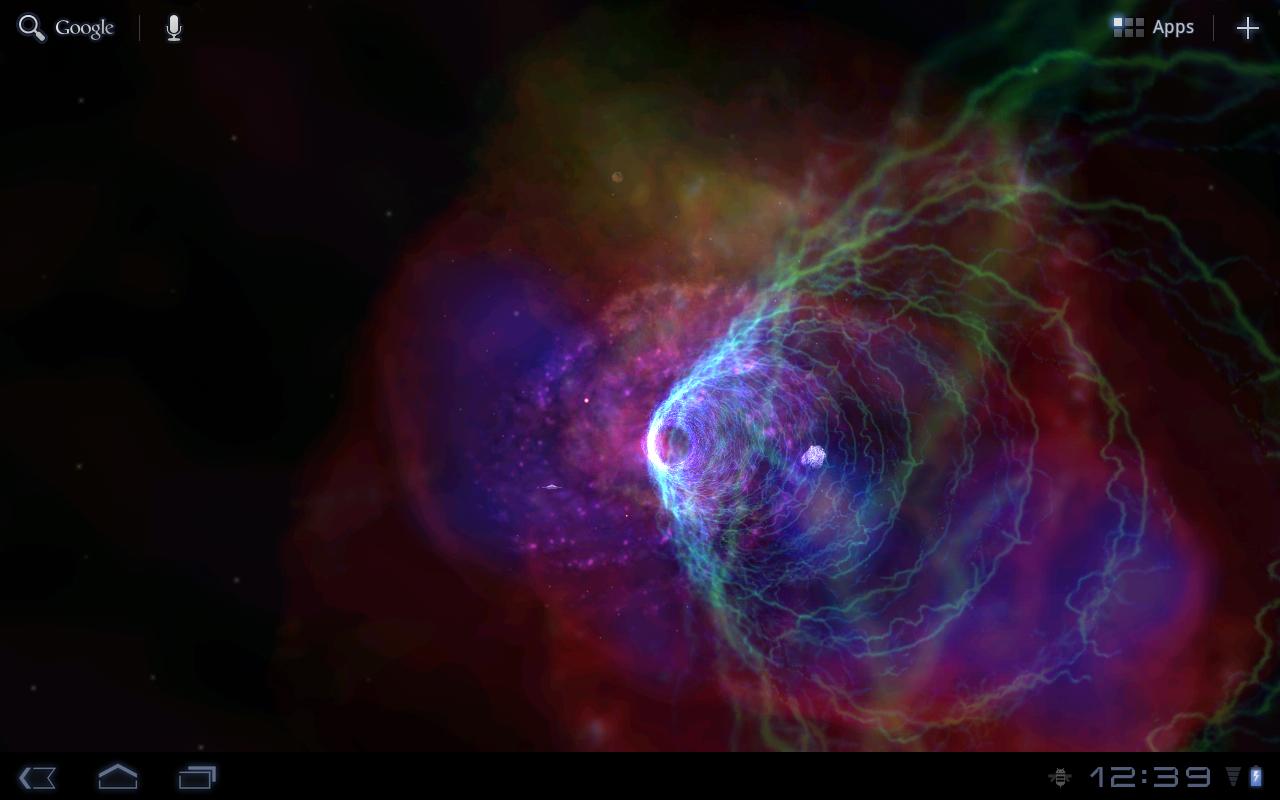 Galactic Wormhole 3d Wallpaper Android Apps On Google Play