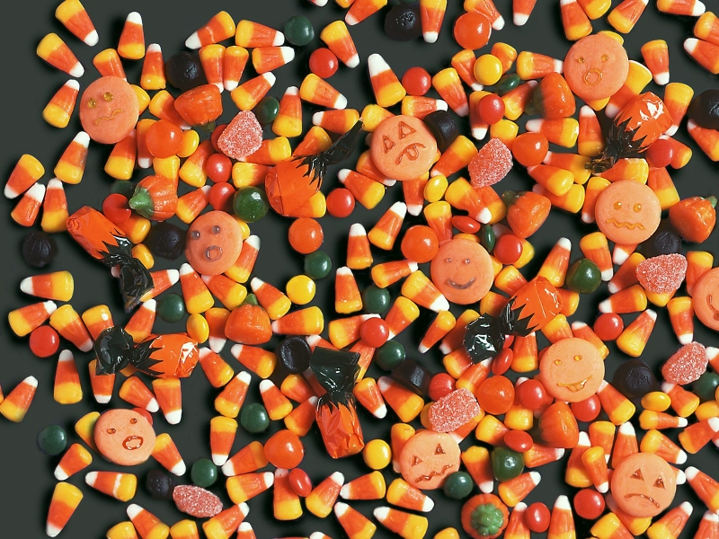 Halloween Candy Wallpaper Wallpapersafari