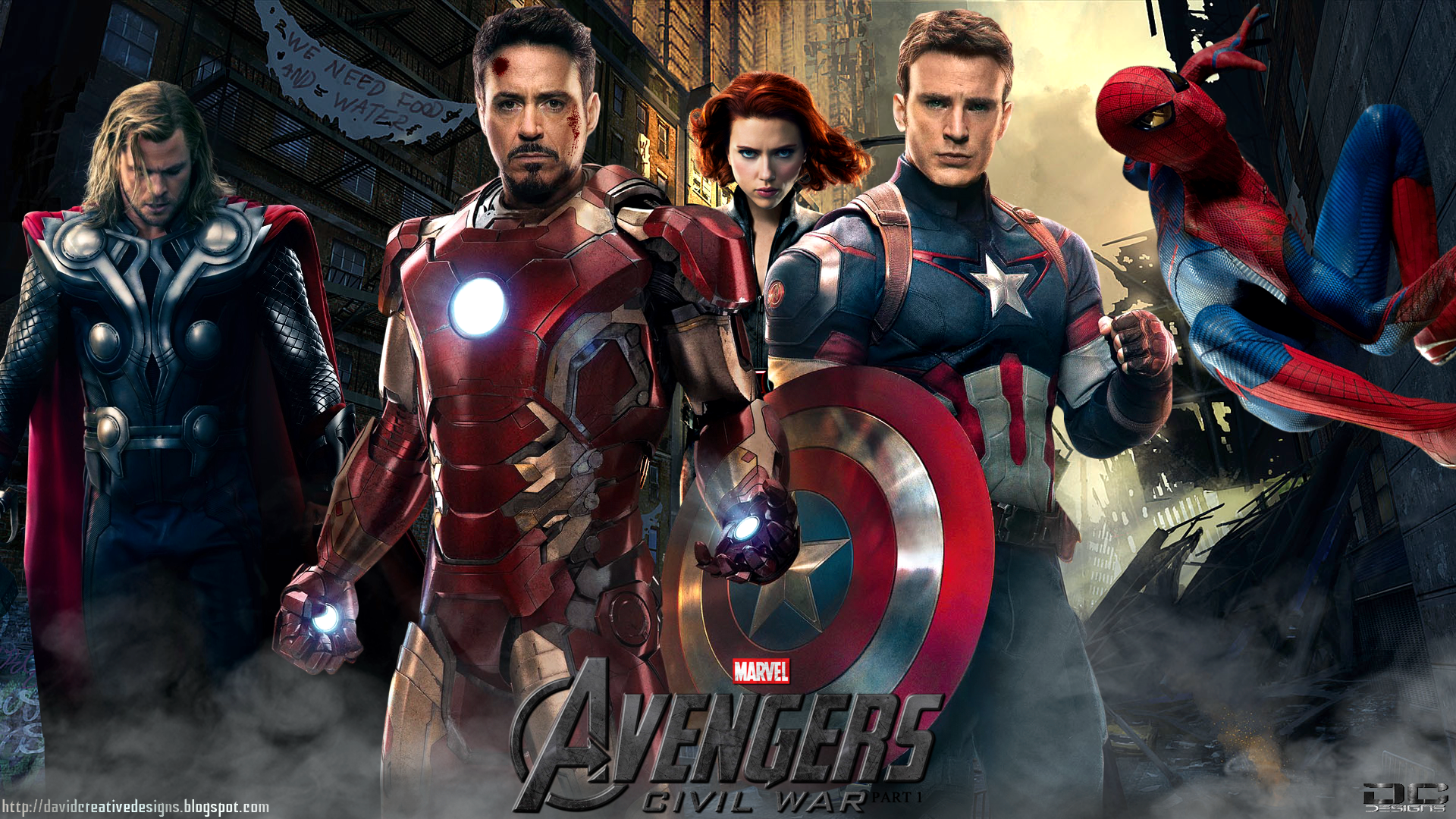 Avengers Civil War Fan Art By Dc Designs