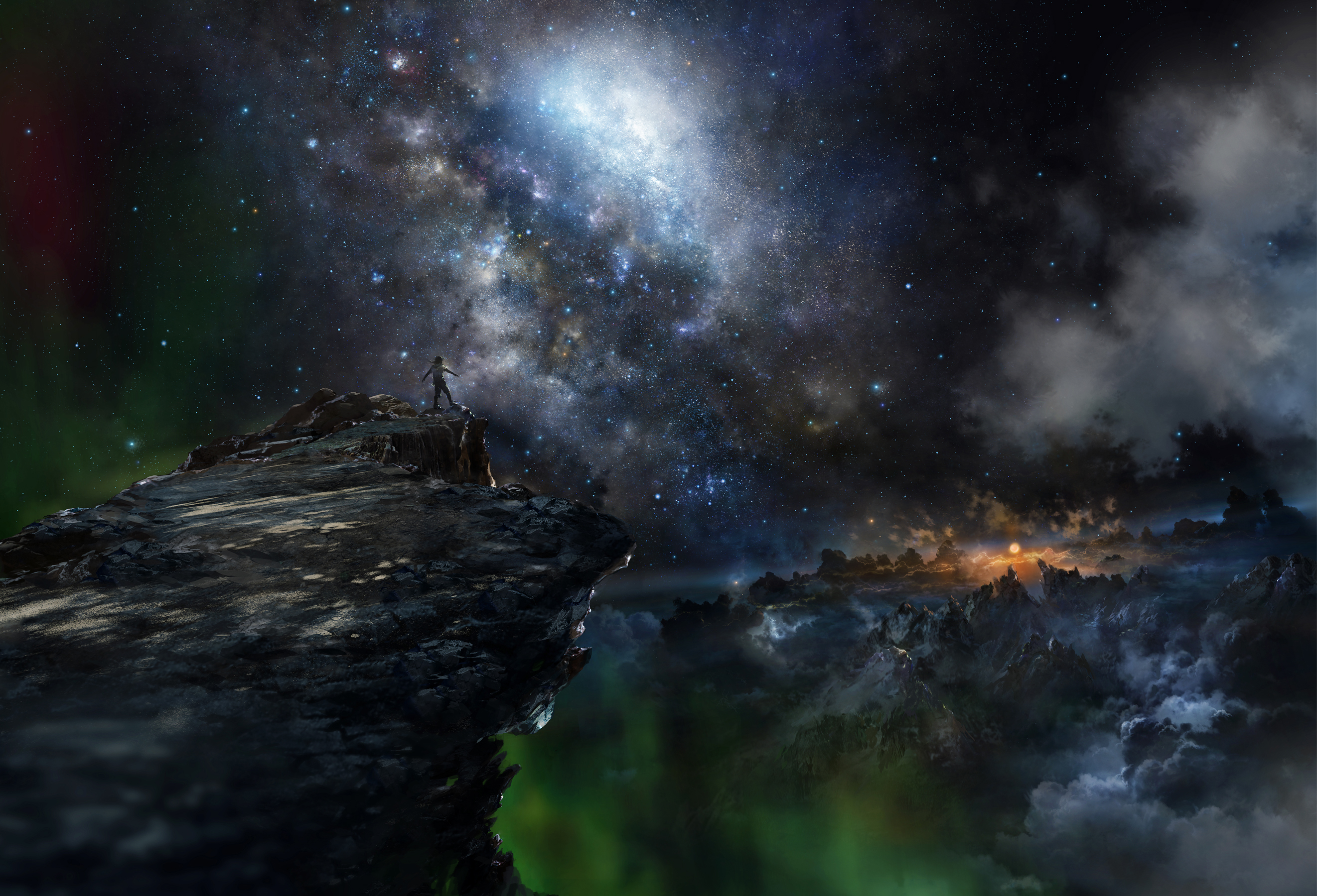 Sci Fi Landscape HD Wallpaper And