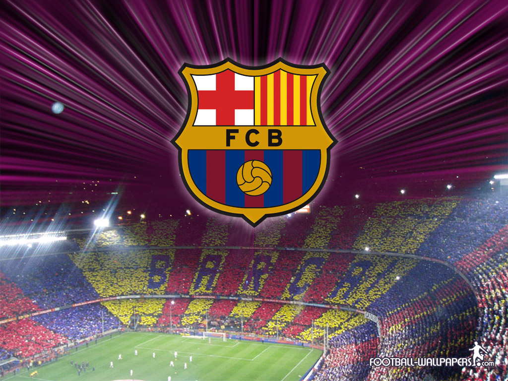 Barcelona Team Logo And Wallpaper Football