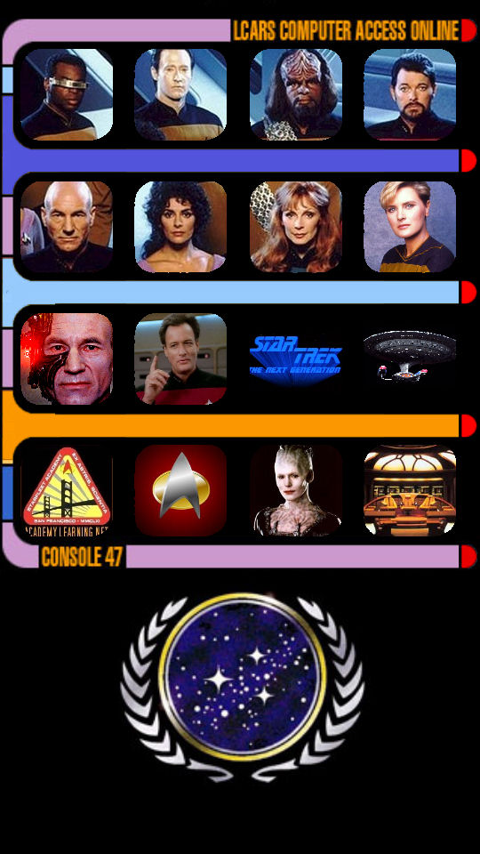 Star Trek Tng Lcars Wallpaper For iPhone By Brandtk