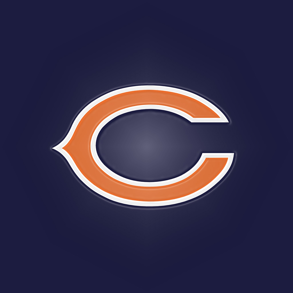 Chicago Bears Team Logos iPad Wallpapers Digital Citizen 1024x1024