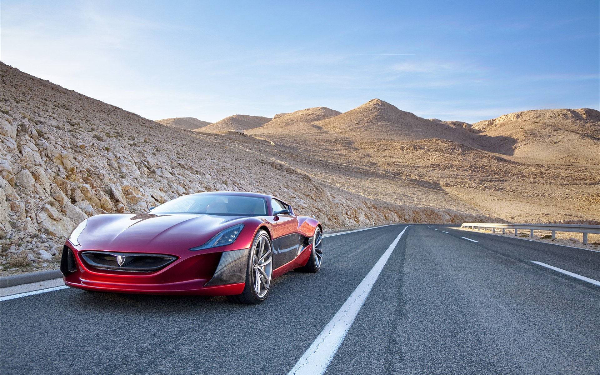 Rimac Concept One Widescreen Exotic Car Picture