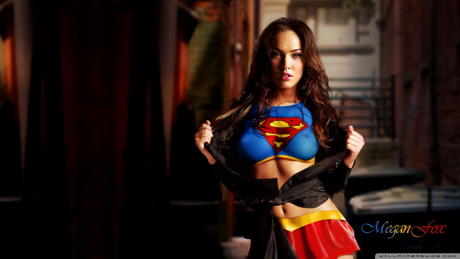 Megan Fox Superman HD Wallpaper Of Celebrities
