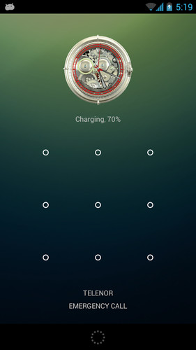 Analog Clock Wallpaper Widget Cell Phone App