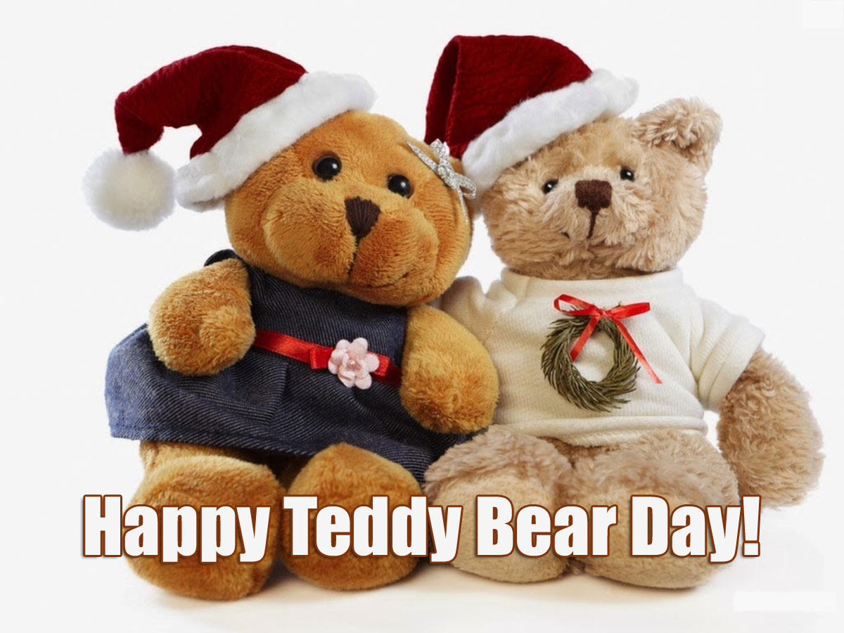 Happy Teddy Bear Day HD Image Wallpaper