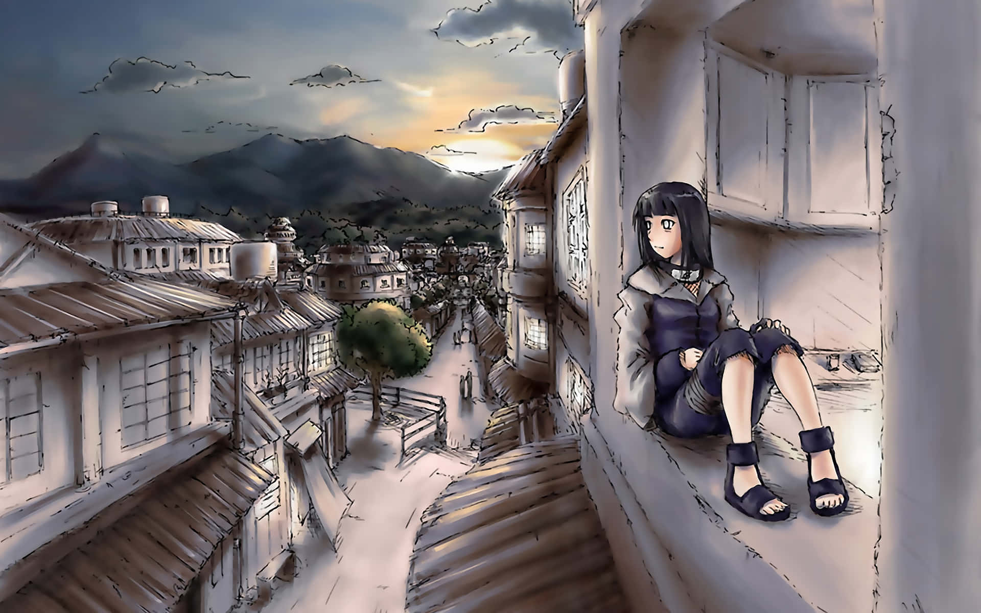 Hidden Leaf Village Wallpaper