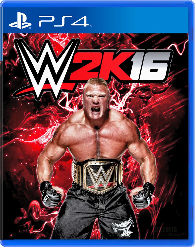 Wwe 2k16 Fan Made Cover Ps4 By Ultimate Savage