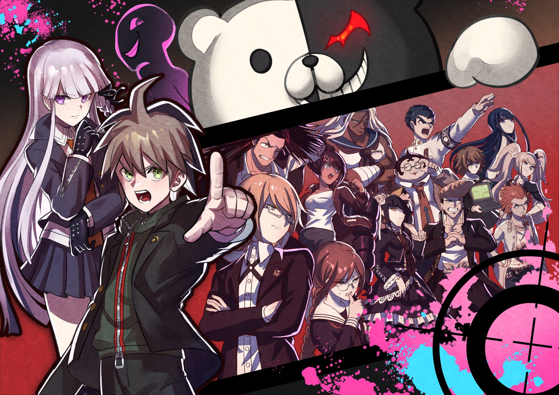 Video Game Danganronpa 4k Ultra HD Wallpaper By