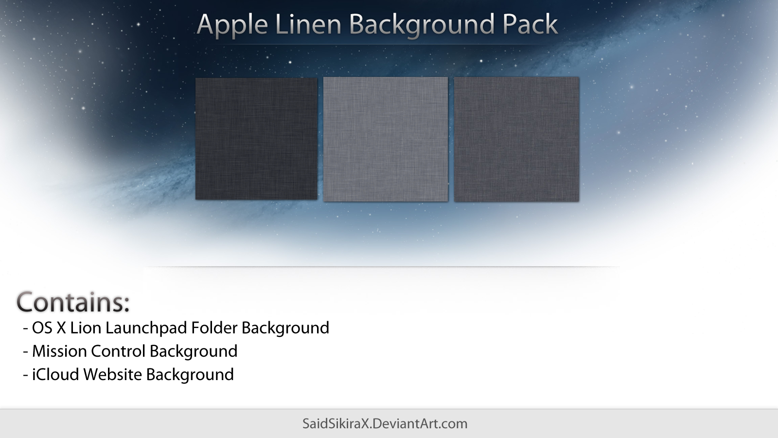 Apple Linen Background Pack By Saidsikirax
