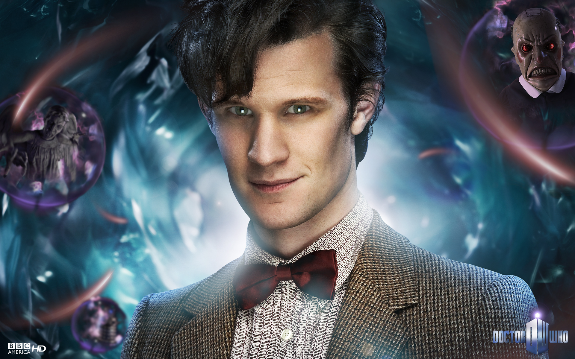 Matt Smith Eleventh Doctor Who Wallpaper Background