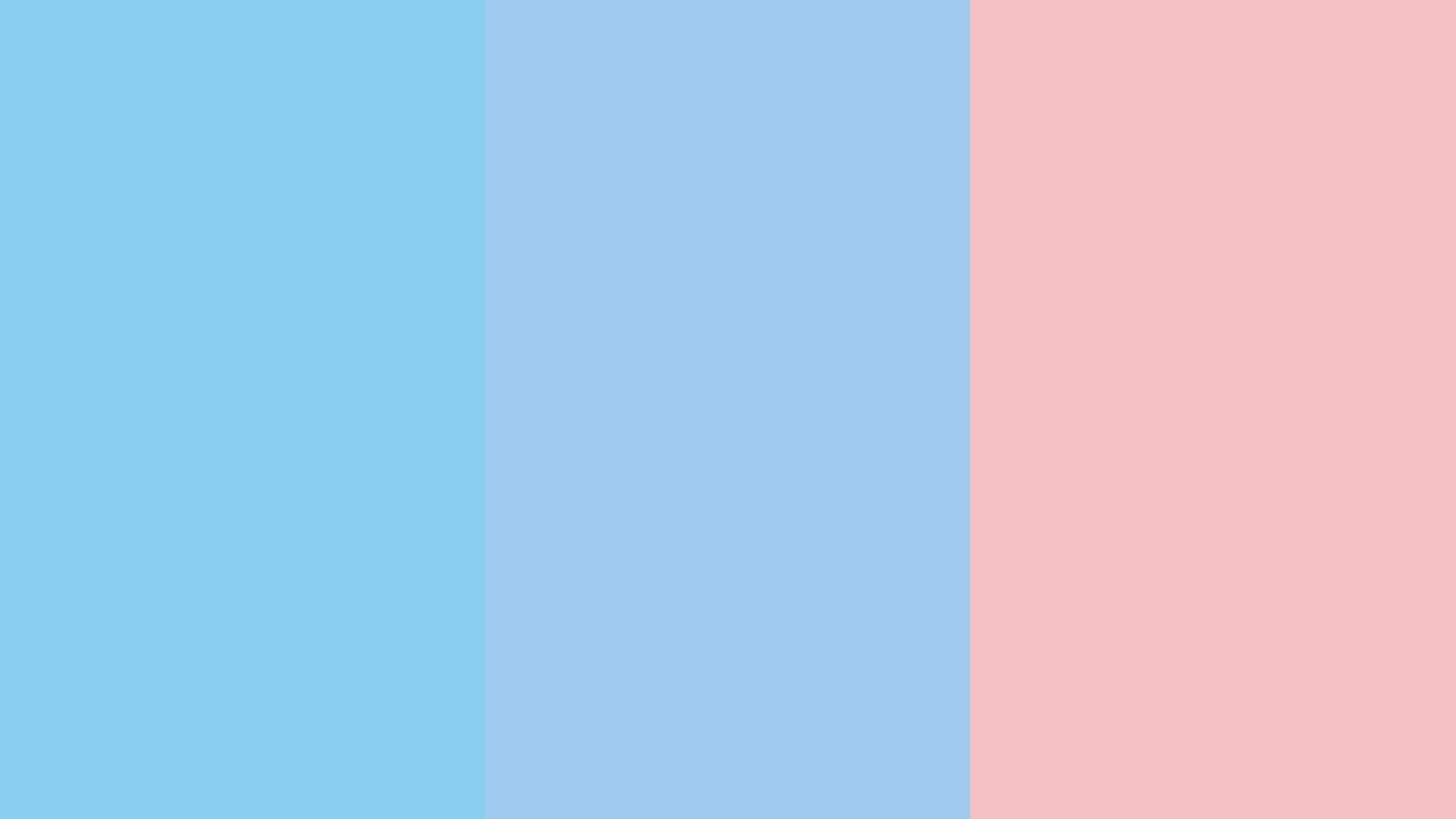  Baby Blue Baby Blue Eyes and Baby Pink Three Color Background