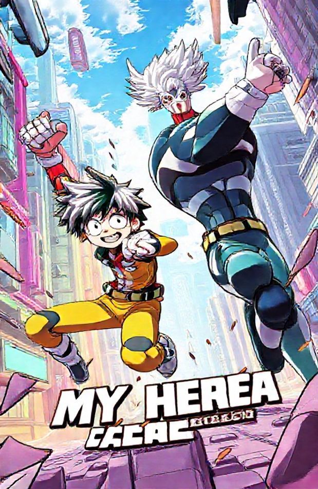 My Hero Academia Two Heroes Wallpaper