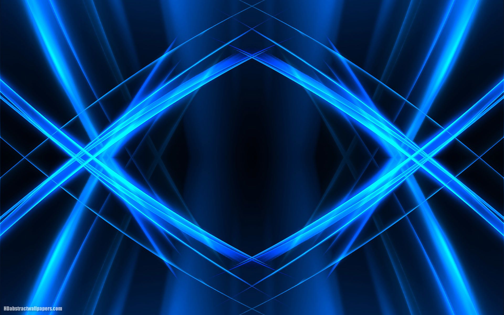 Cool Blue Abstract Desktop Wallpaper 4k HD