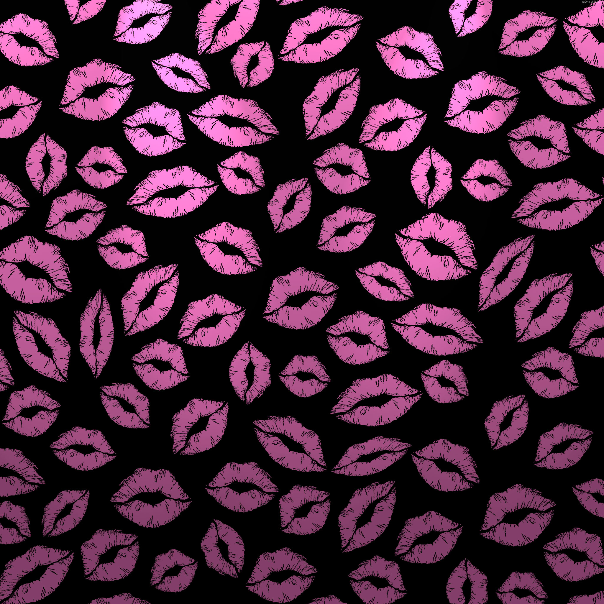 Design HD Pink And Black Zebra Print Wallpaper