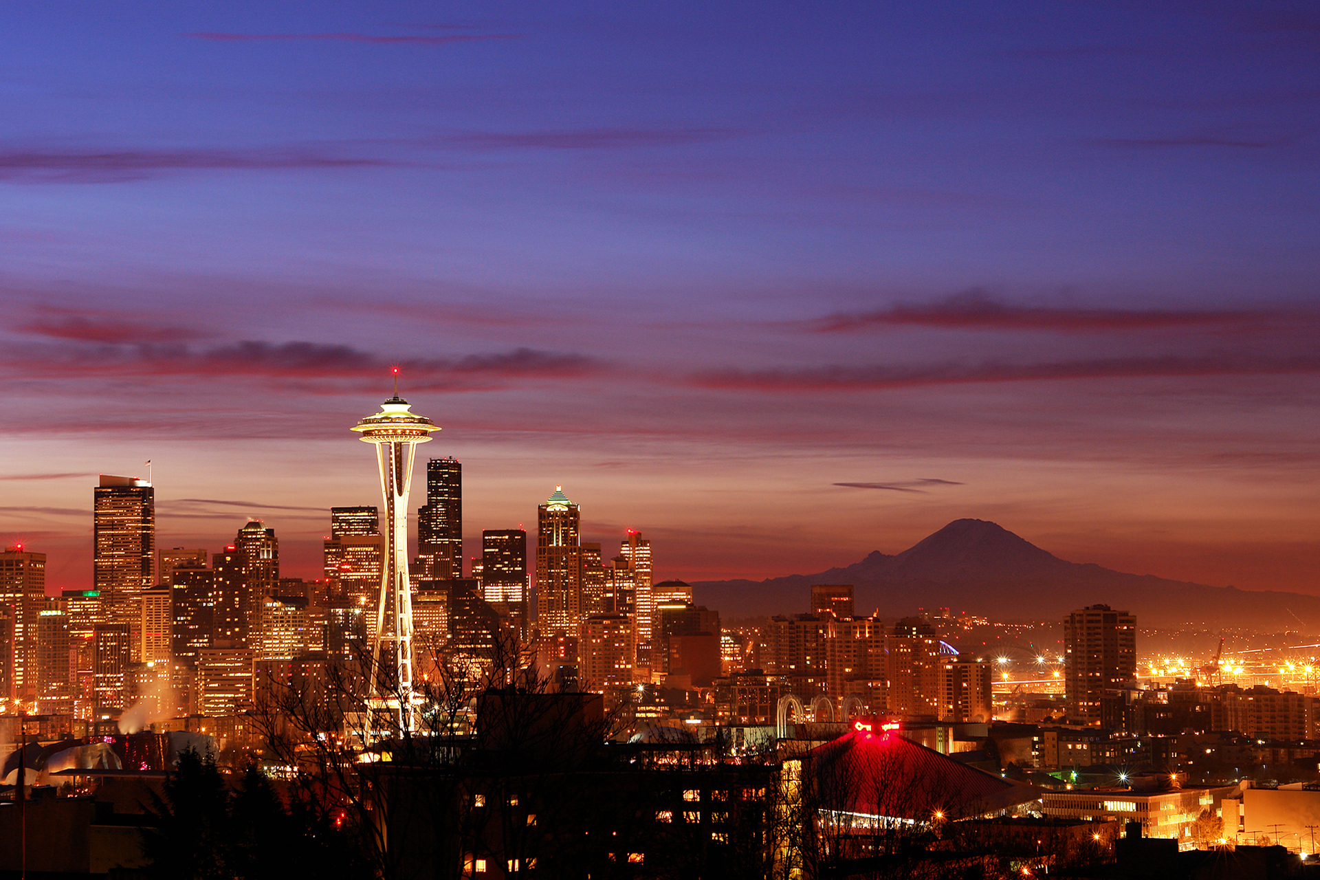 Seattle Skyline Wallpaper Px