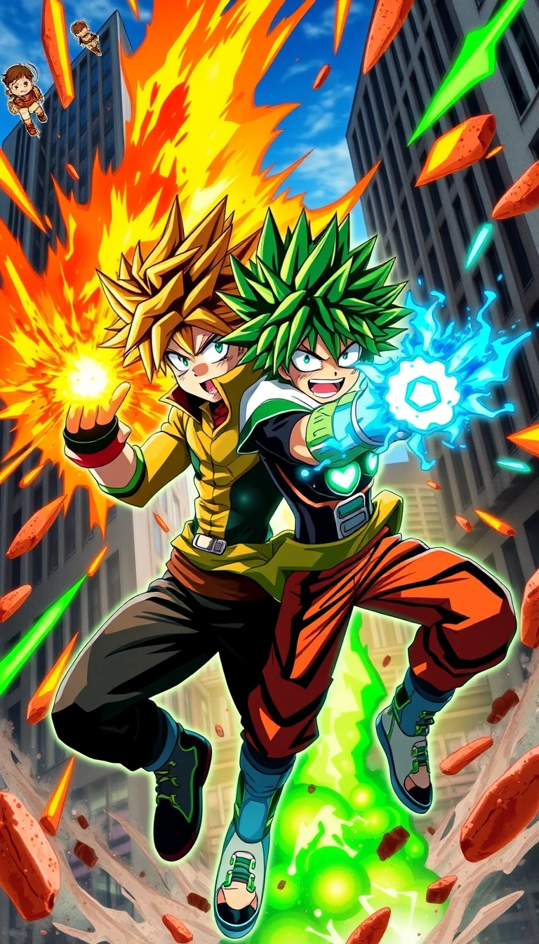 Bakudeku Phone Wallpaper