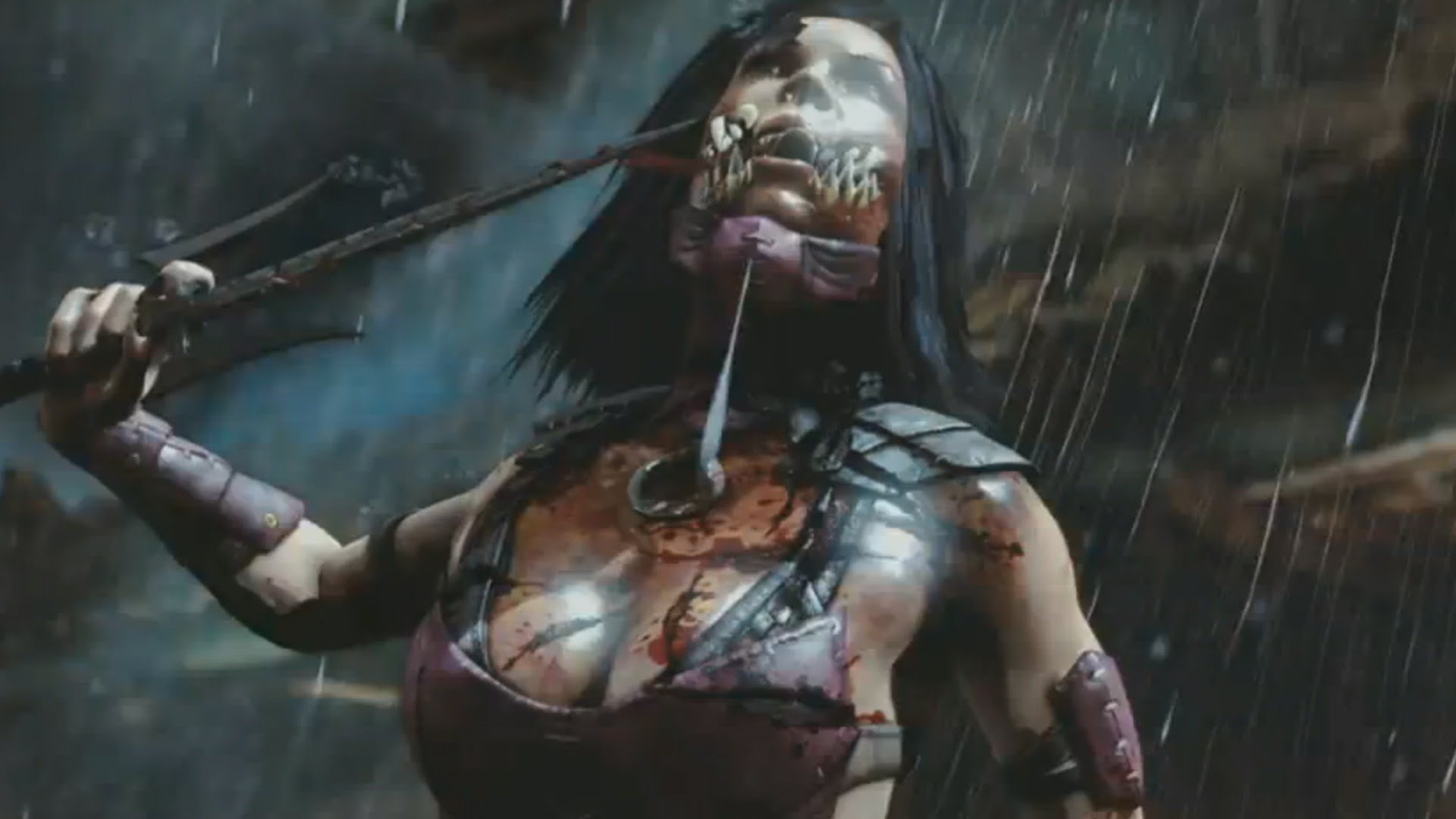 Mortal Kombat X Kenshi Vs Mileena Brutality Gameplay