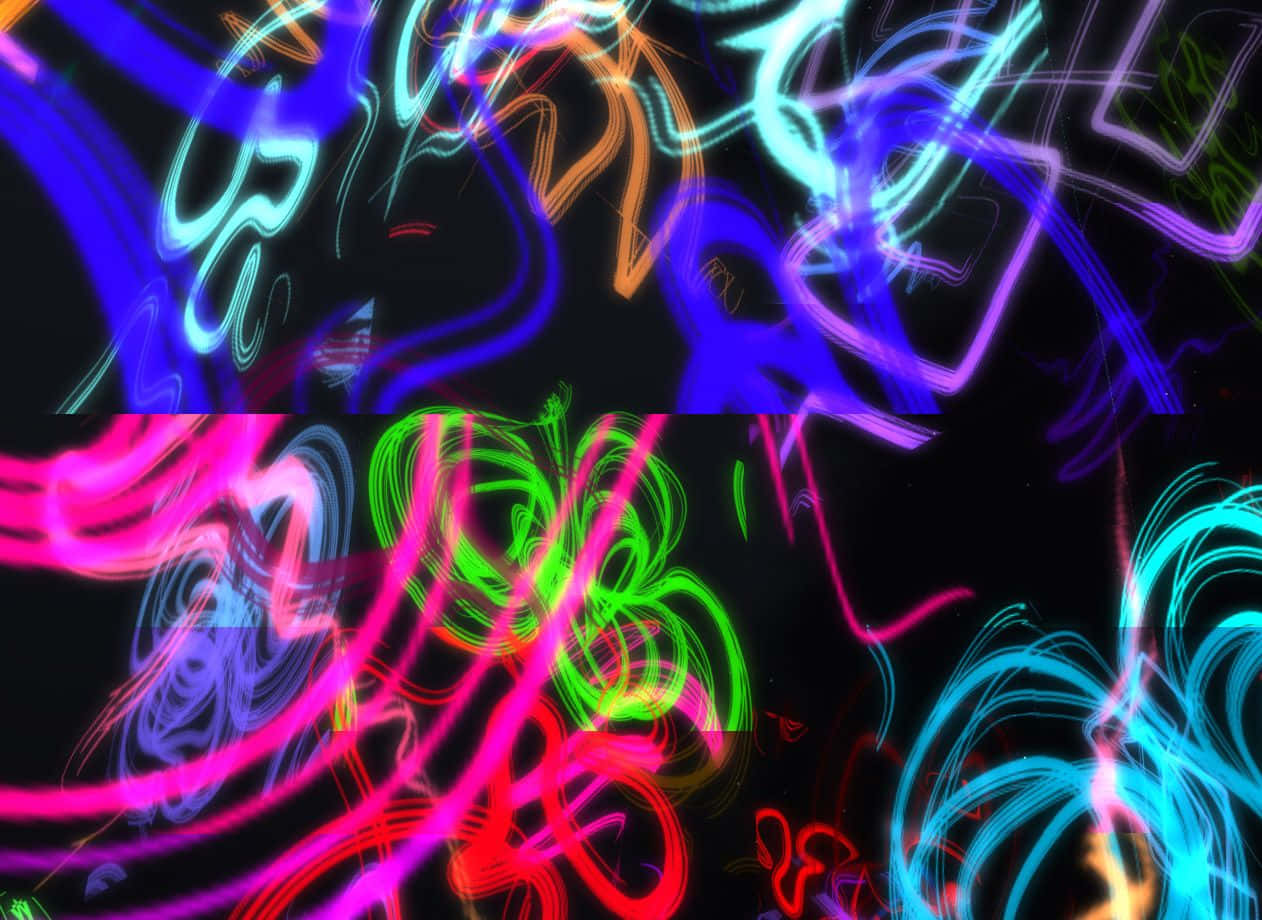 Immerse Yourself In The Splendor Of Epic Neon Wallpaper