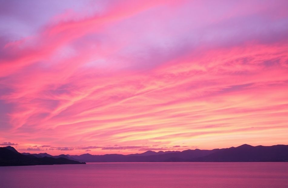 Pink Sky Wallpaper