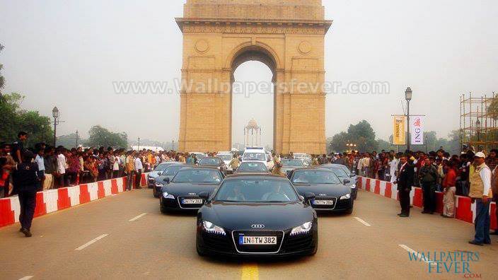 Audi Cars At India Gate Delhi HD Wallpaper Fever