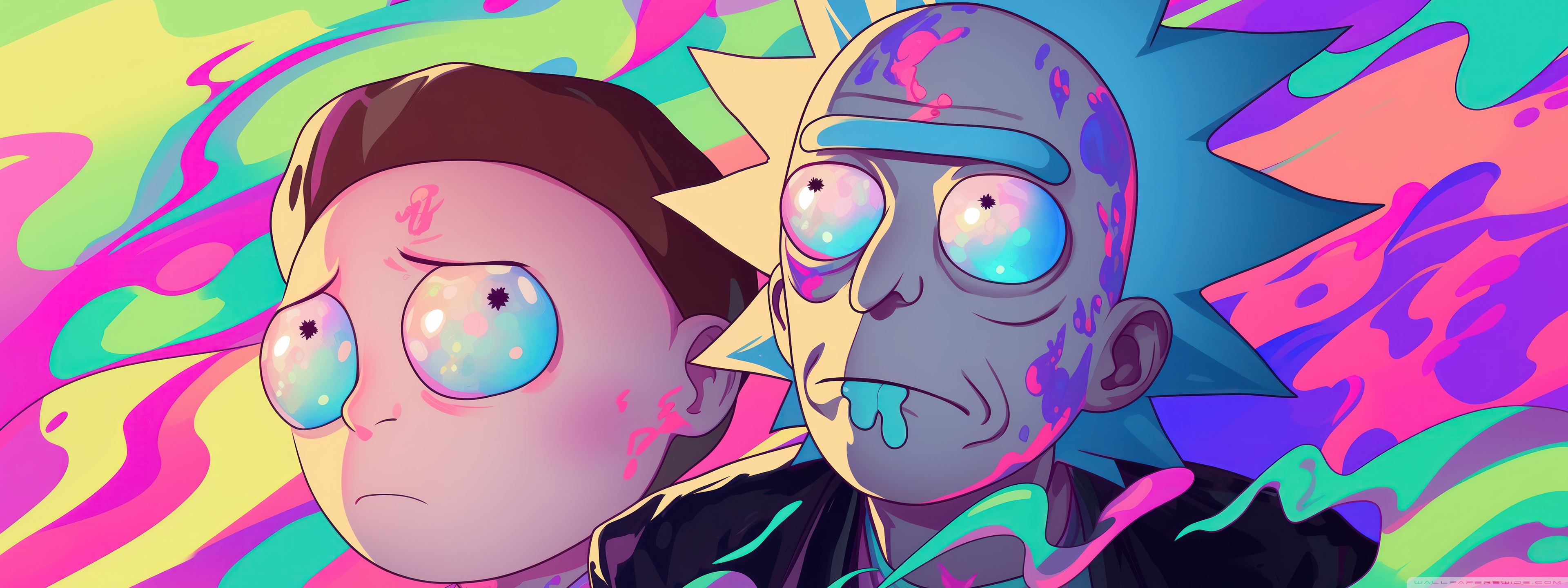 Rick And Morty Fan Art 4k UHD Wallpaper For UltraHD Desktop Tv
