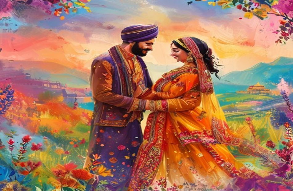 Punjabi Couples Wallpaper