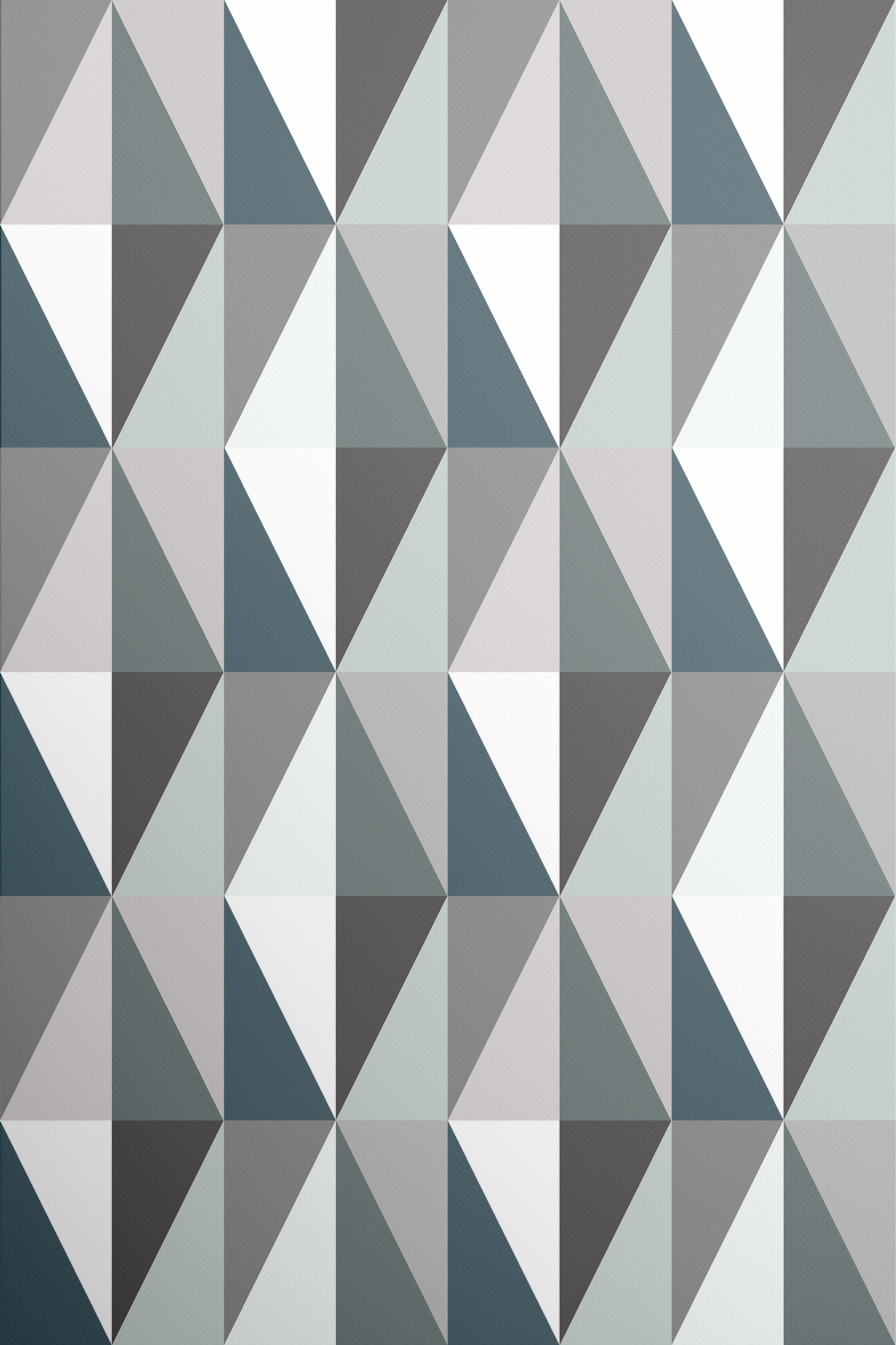 Geometric Diamond Wallpaper Green Grey Surface House