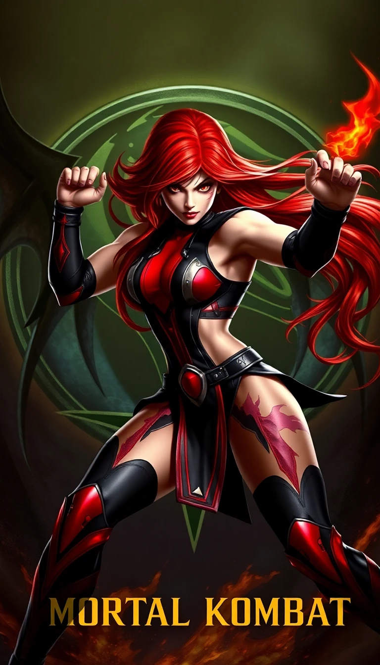Skarlet Mortal Kombat Wallpaper
