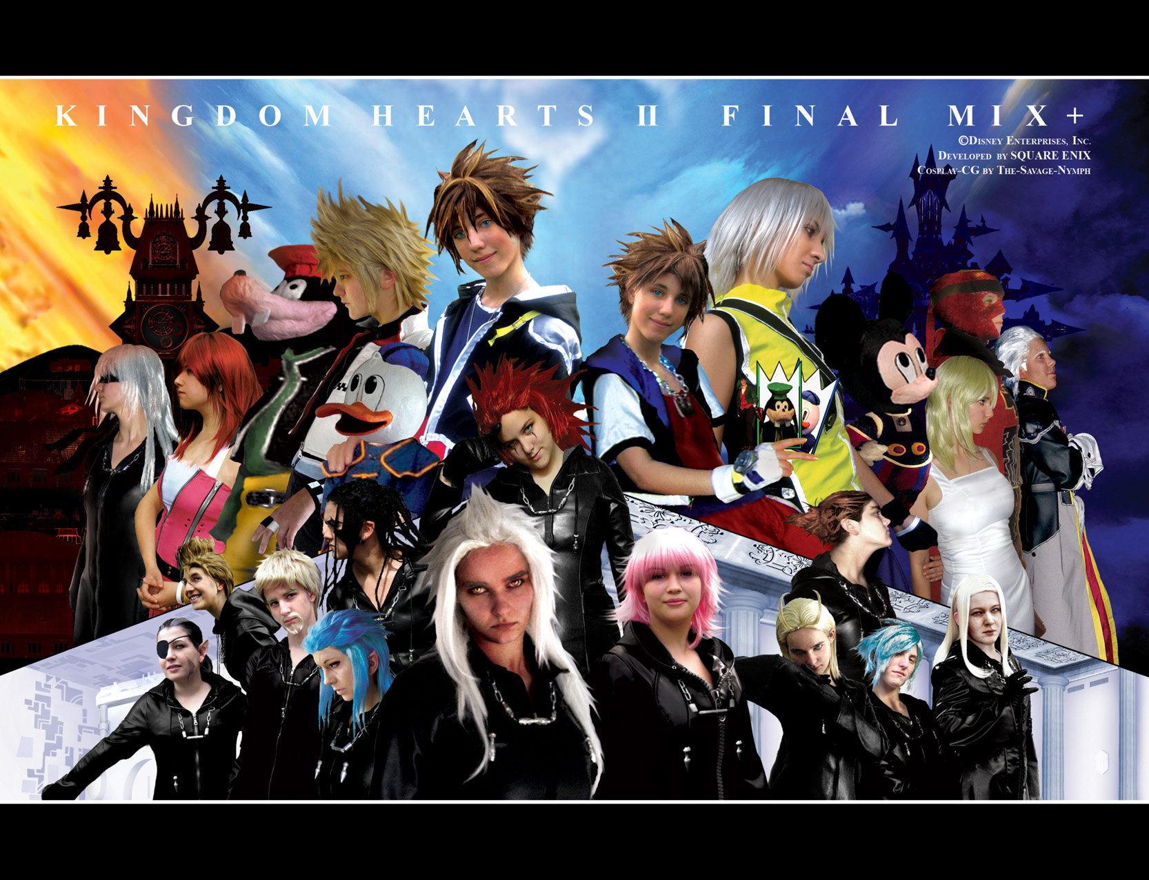 Kingdom Hearts Final Mix Wallpaper