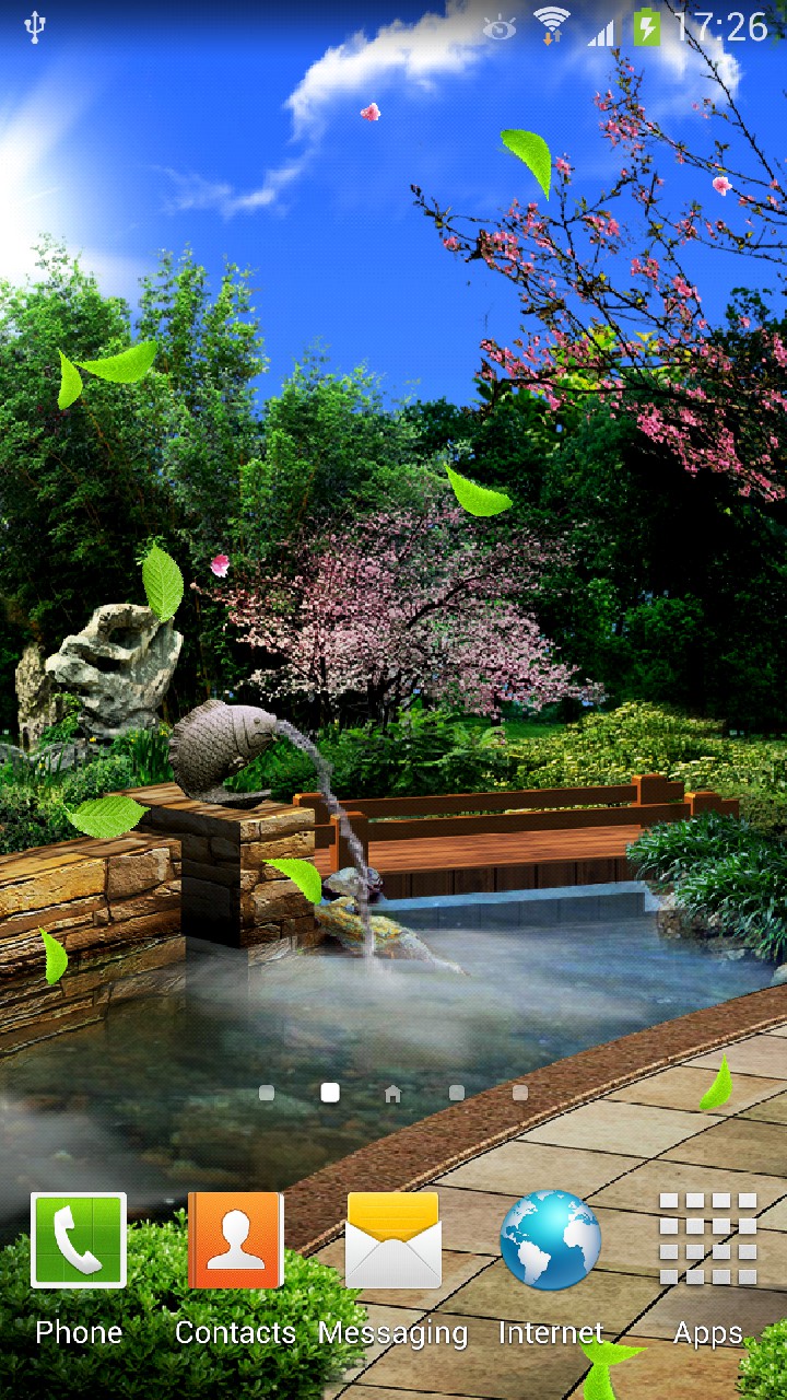 Eastern Garden Android Live Wallpaper Amax Software