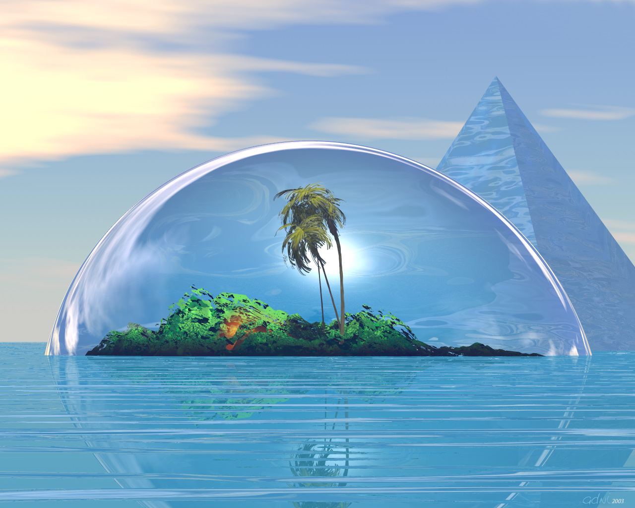  3D Animated Backgrounds 1280x1024