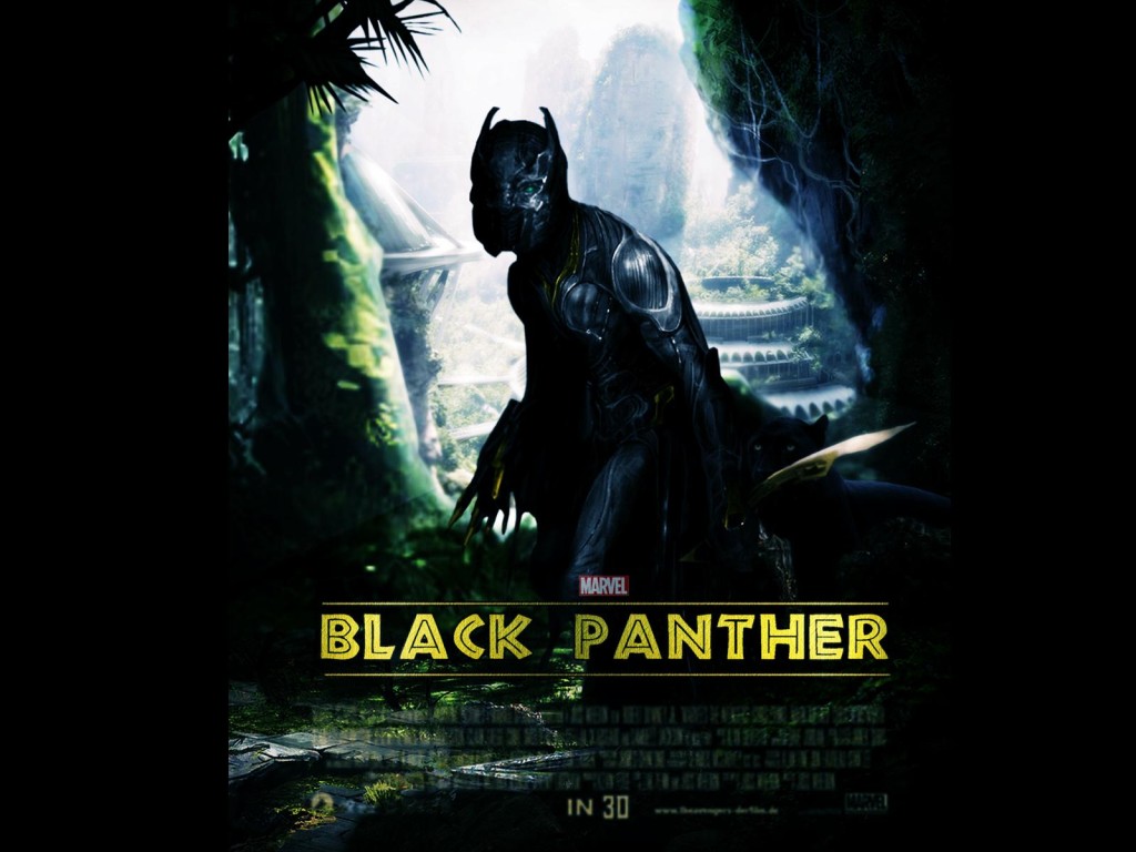 Marvel Black Panther Movie Poster HD Wallpaper