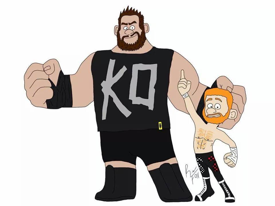 WWE NXT Sami Zayn And Kevin Owens Fan Art Picture SuperFanWorld