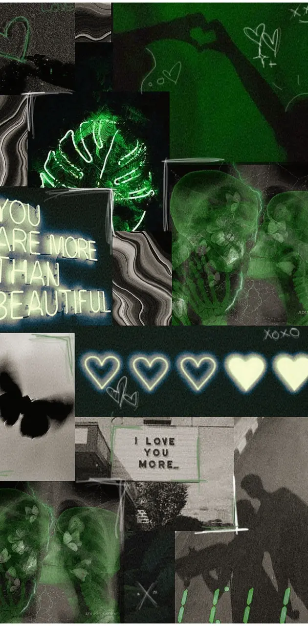 Neon Green Aesthetic Wallpaper