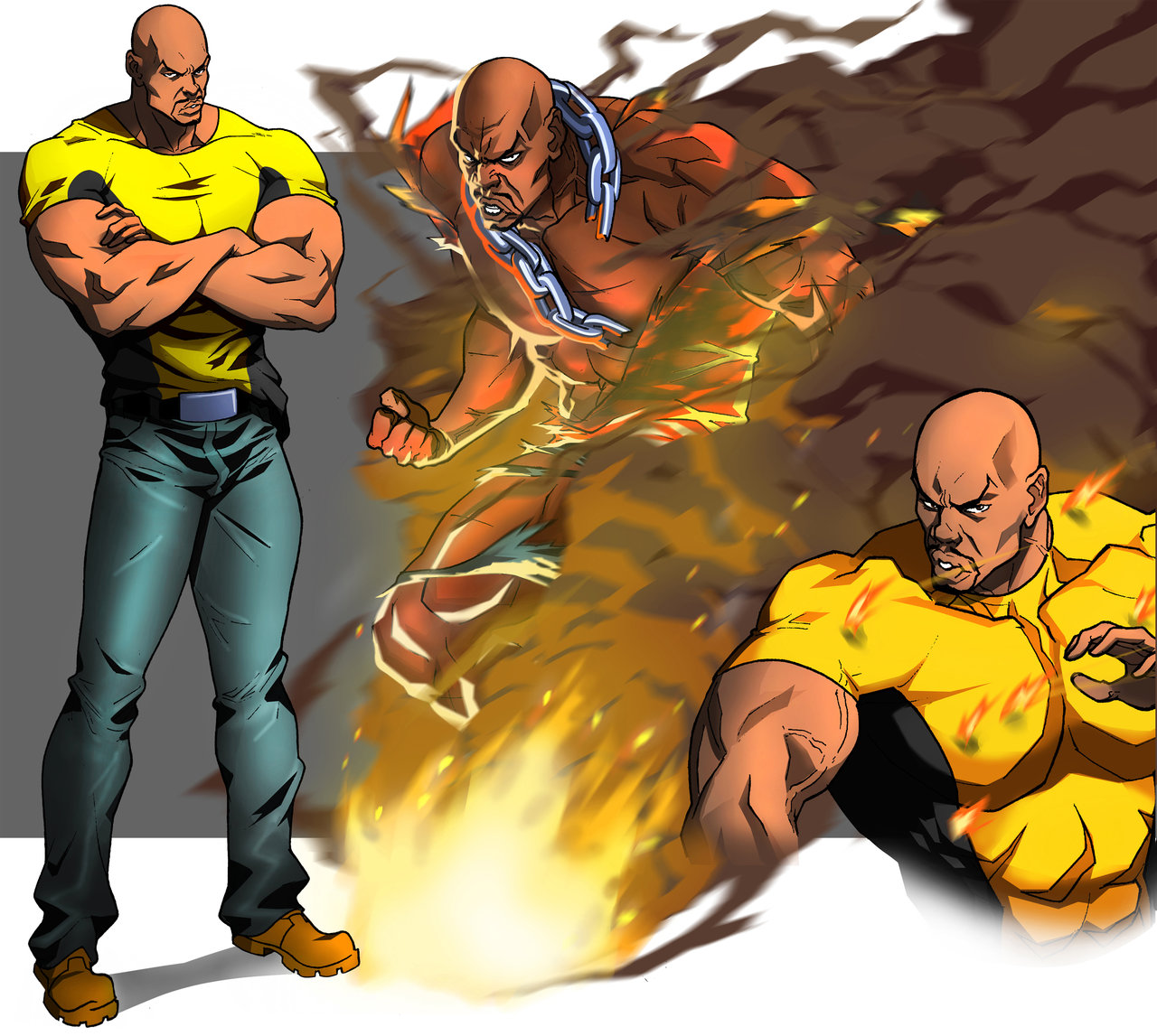 Free download Luke Cage animated by CHUBETO on [1280x1147] for your  Desktop, Mobile & Tablet | Explore 96+ Luke Cage Wallpapers | Nicholas Cage  Wallpaper, Funny Nicolas Cage Wallpaper, Luke Evans Wallpaper