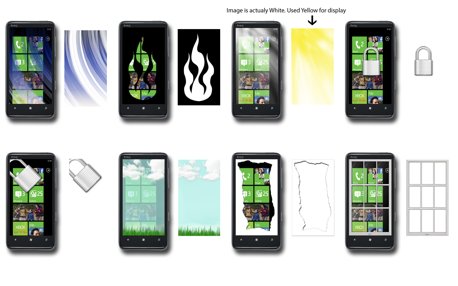 Windows Phone Transparent Wallpaper Pack
