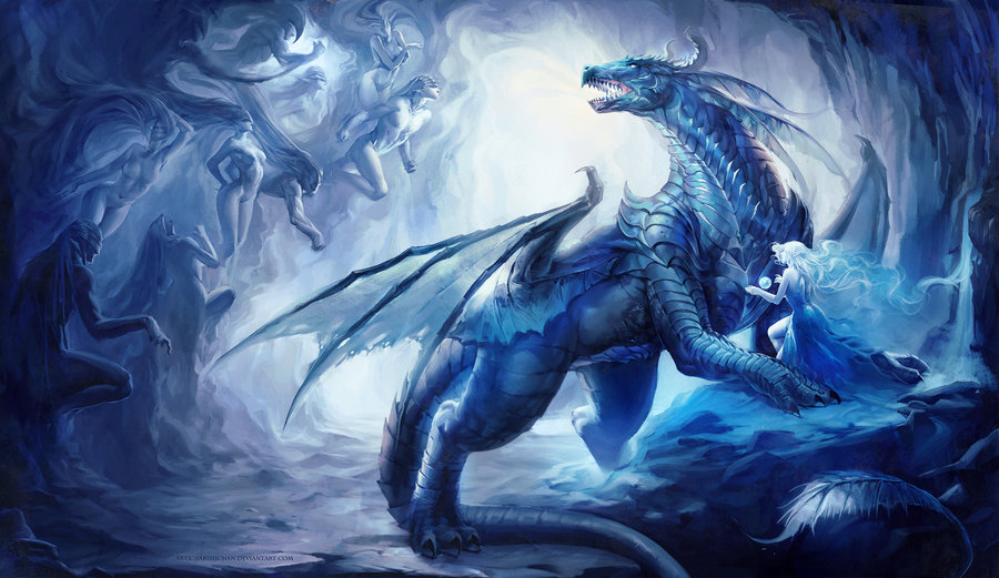 Dragon Magic By Sakimichan