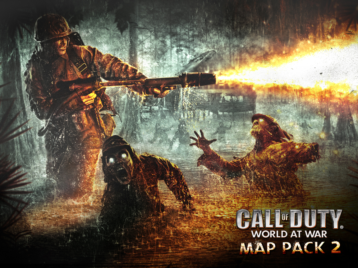 Zombies Call Of Duty World At War Wallpaper