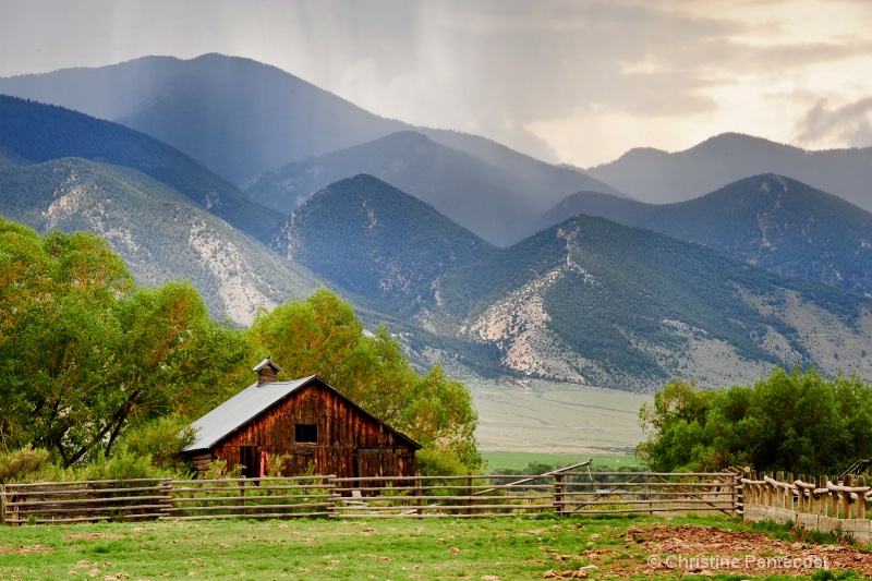 montana mountain scenery