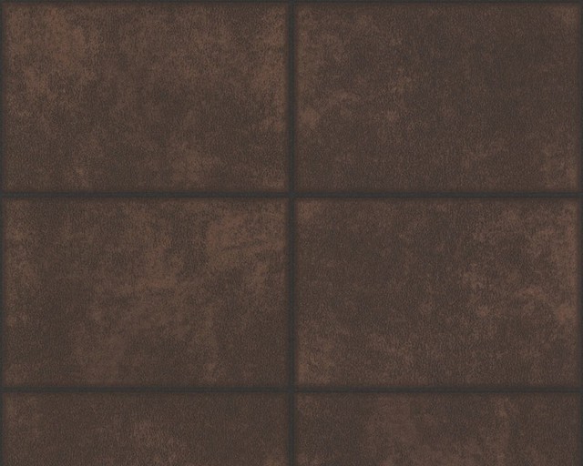 Wood And Stone Wallpaper Brown Rolls Modern