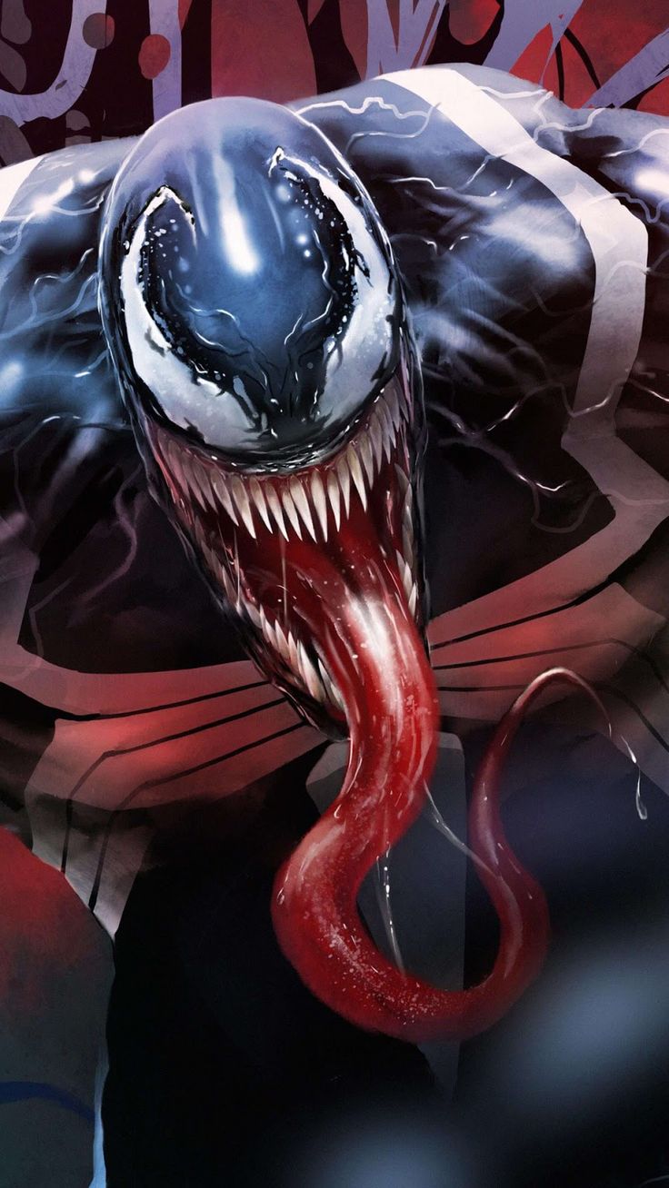 Venom Art Mobile Wallpaper Ics Carnage Marvel